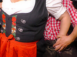 Big Breasted German Fraulein Fucking And Sucking At A Local Bavarian Bar. – MatureNl