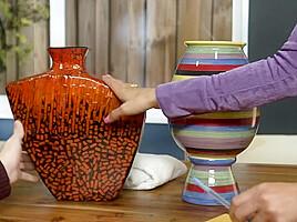 Busty French beauty Anissa Kate takes a creampie to make the sale