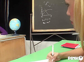 Elena Puts Her Big Cock In The Teachers Ass