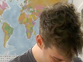 Eva Maxim – Horny student 18+ Licks And Barebacks His Busty Shemale Teacher