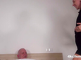 Linda Caprice In Can I Make Grandpas Soft Cock Hard For