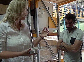 Tall Milf Melany Paris Is In For A Hard Anal Session In The Warehouse She Works At – MatureNl