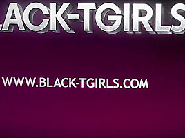 BLACK TGIRLS – Tiara Flaunts Her All Natural Curves