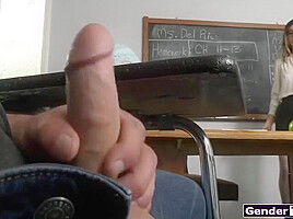 Genderts.com Busty Big Cock Tgirl Teacher N student 18+ Compilation – Chanel Santini, Emma Rose And Jade Venus