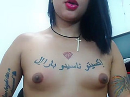 Latina Tgirl auto self sucking
