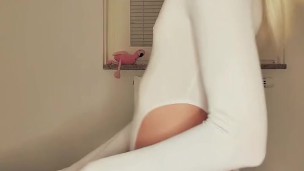 Sexy trans  liorana fucks her boyfriend hard