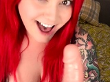 Redhead Granny Milf Blowjob