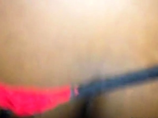 Gros Cul Blackette  Fessier rebondi en string