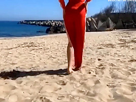 Schweizer Schlampe Strand Sex