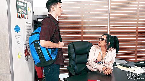 Eva Maxim – Horny Librarian Wants Ass