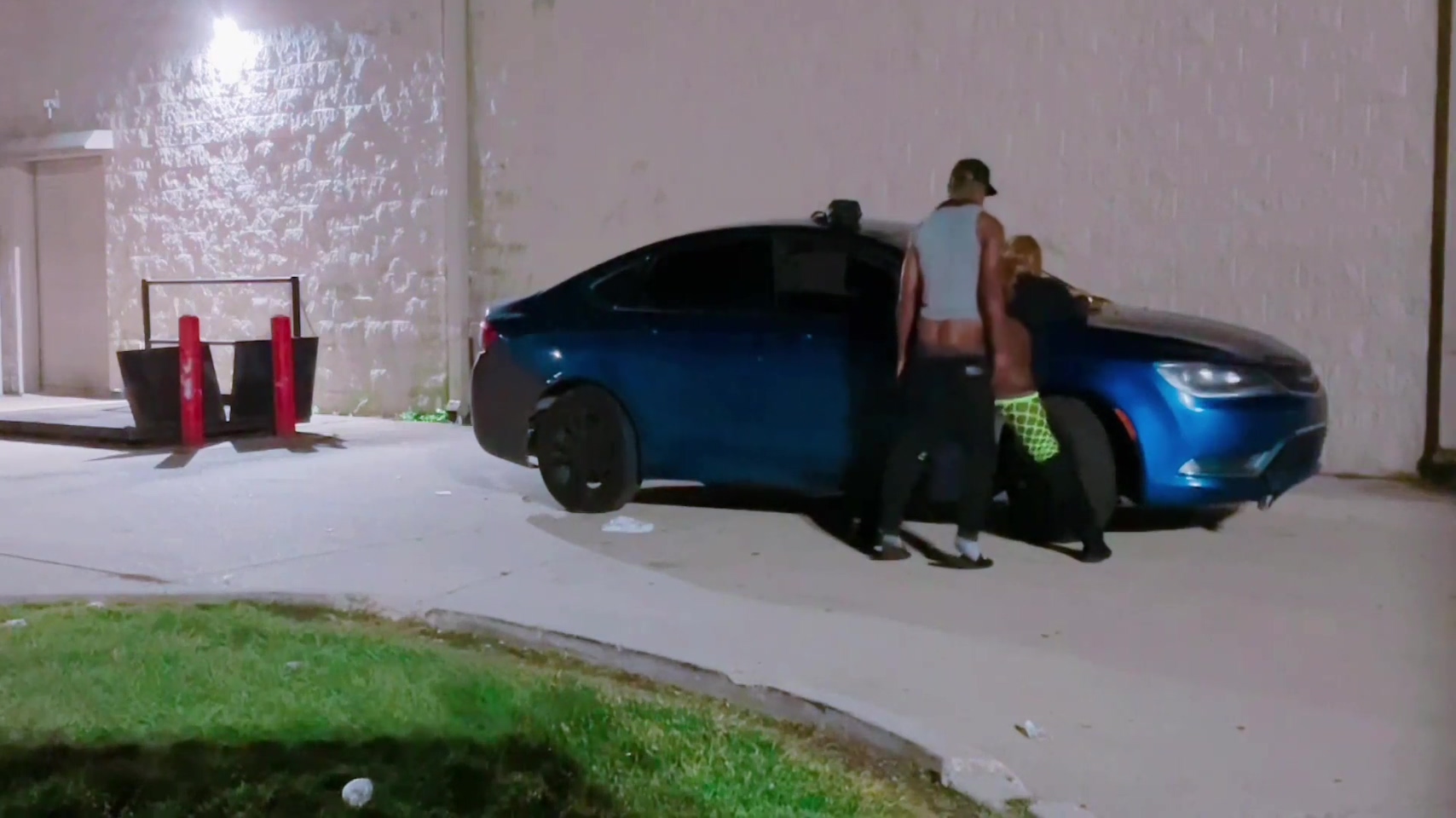 Street Walker Getting Fuck Outside 4 Min