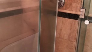 Fingers during my private shower – Clea Gaultier